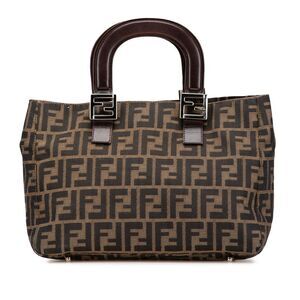 Fendi Small Zucca Canvas Twins Tote